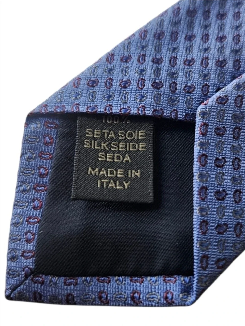BRIONI | Blue 100% Silk Tie Made In Italy